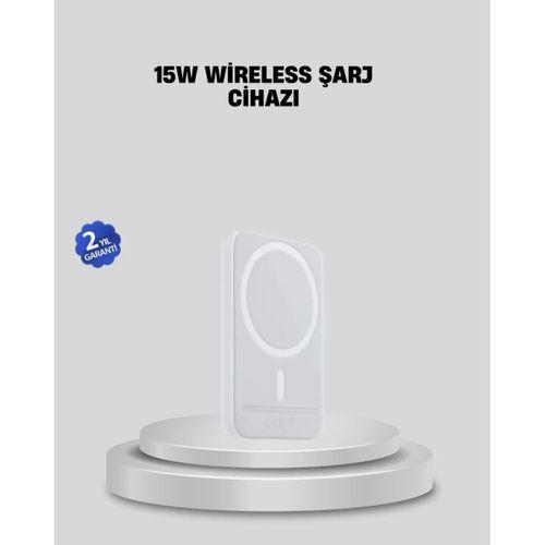 15w Araç Telefon Tutucu Kablosuz Hızlı Şarj Özellikli