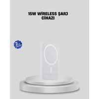 15w Araç Telefon Tutucu Kablosuz Hızlı Şarj Özellikli