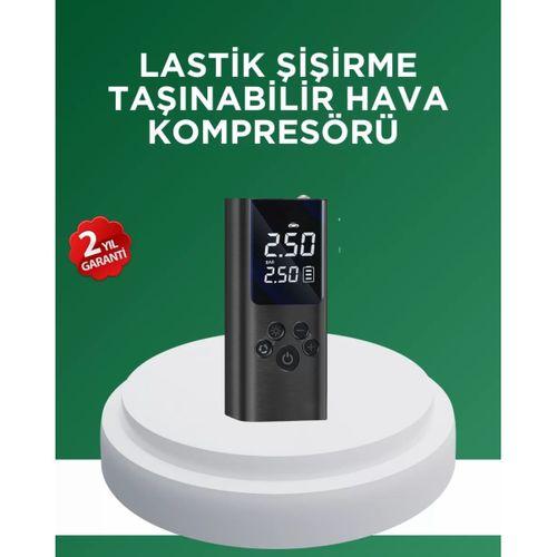 Dijital Lastik Pompası Çok Amaçlı Taşınabilir Kompresör