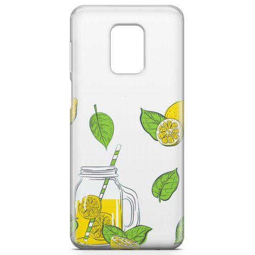 Xiaomi Redmi Note 9S Kılıf Naneli Ev Limonatası Arka Kapak Koruma Desenli Full Koruyucu