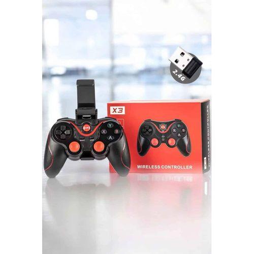 Android Uyumlu Gamepad X3 Game Stick Oyun Kolu Bluetooth Bağlantılı