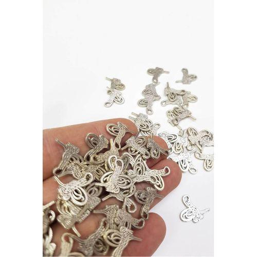 Gümüş Metal Osmanlı Tuğrası Küçük Boy