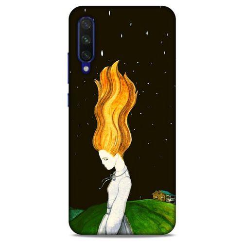 Xiaomi Mi A3 Kılıf Depresyon (1) Kılıfı Kahverengi Bordo