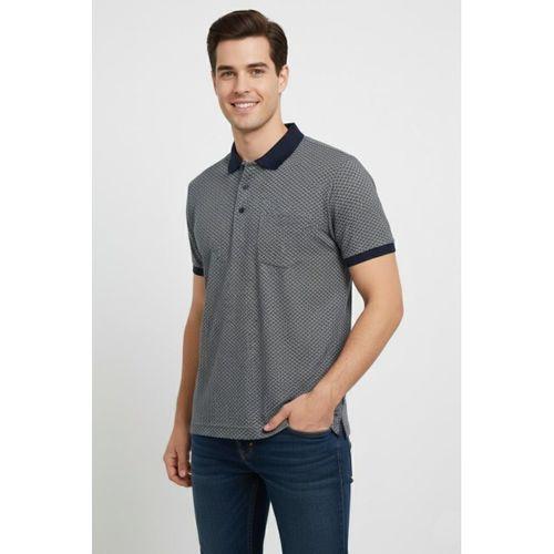 Erkek Polo Yaka Jakarlı Tişört BGL-ST00535