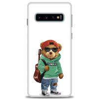 Samsung Galaxy S10 Kılıf HD Baskılı Kılıf - Teddy Bear + Tam Ekran Koruyucu