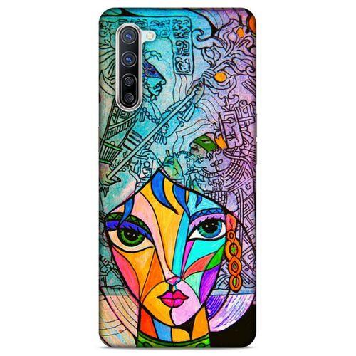 Lopard Oppo Reno 3 Pro 5g Uyumlu Kılıf Sürreal Yüzler ♀ (48) Bumper Kılıf Desenli