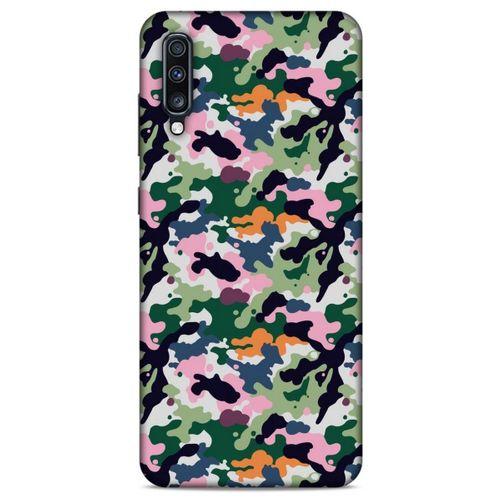 Kamuflaj 06 Samsung Galaxy A70s Kılıf Silikon Kapak