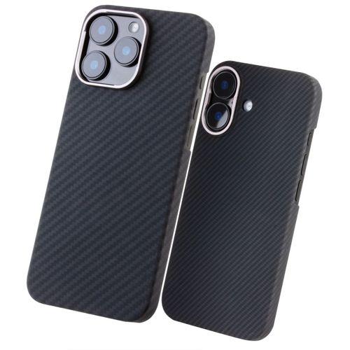 Joykevlar İphone 16 Gerçek Kevlar Carbon Premium Telefon Kılıfı