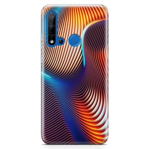 Huawei P20 Lite 2019 Kılıf Hipnoz Arka Kapak Koruma Desenli Full Koruyucu
