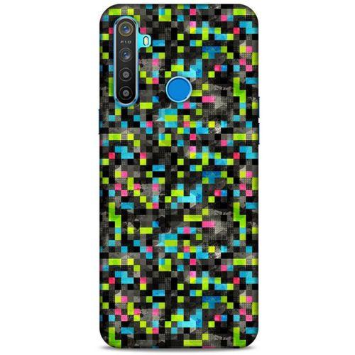 Geometrix 01 Oppo Realme 5i Kılıf Silikon Kapak