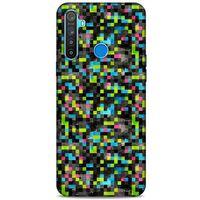 Geometrix 01 Oppo Realme 5i Kılıf Silikon Kapak