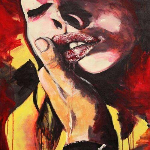 Canvas  5 Sayılarla Boyama Seti  Kasnaklı  90x 110 cm