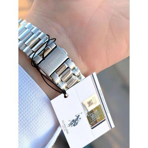 U.S.Polo Assn Çelik Kasa Ve Kordon 2 Yıl Garantili 5 Atm Suya Dayanıklı Erkek Kol Saati E.PA1123-04