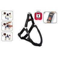 Karlıe Kilitli Göğüs Tasma S/m 35-60cm Siyah