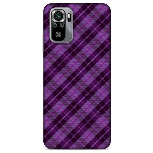 Xiaomi Poco M3 Pro Uyumlu Kılıf Mor Delisi (27) Tasarımlı Kılıf Ekoseli