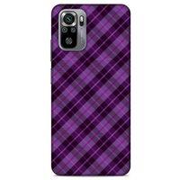 Xiaomi Poco M3 Pro Uyumlu Kılıf Mor Delisi (27) Tasarımlı Kılıf Ekoseli