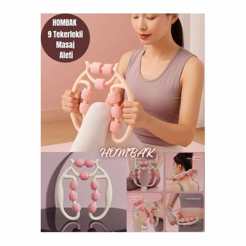 9 Tekerlekli Yoga Fitness Silindiri (Roller)