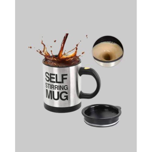 Otomatik Karıştıran Akıllı Kupa – Paslanmaz Çelik, Isı Korumalı