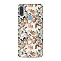 Samsung Galaxy A11 Uyumlu Kılıf Romans (11) Tam Koruma Pembe