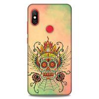 Lopard Xiaomi Redmi Note 6 Pro Uyumlu Kılıf Tattoo's (20) Koruyucu Kılıf Skeleton