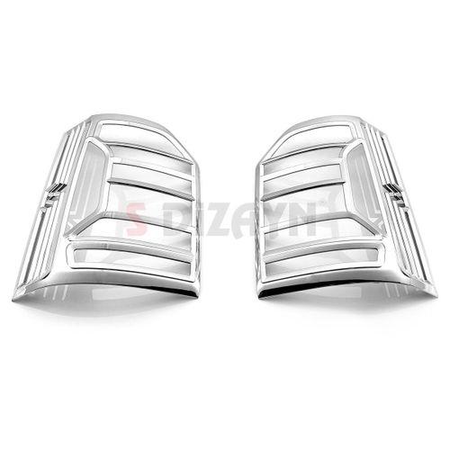 S-Dizayn VW Transporter T6 Abs Krom Stop Çerçevesi 2 Prç. 2015-2019