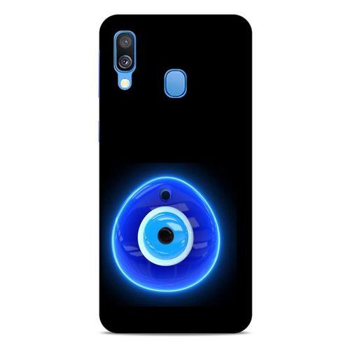 Nazarium (45) Desenli Silikon Kapak Samsung Galaxy A40 Kılıf