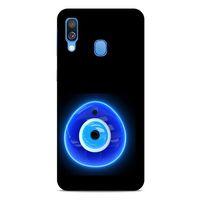 Nazarium (45) Desenli Silikon Kapak Samsung Galaxy A40 Kılıf