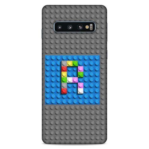 Lopard Samsung Galaxy S10 Uyumlu Kılıf BloX (29) Arka Koruma Kılıfı R Harfi