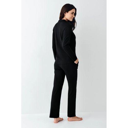 Pierre Cardin 9115-s Kadın Uzun Kol Pijama Takımı