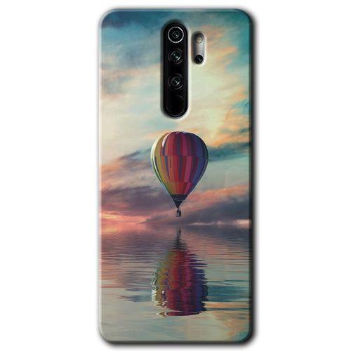 BeRa Aksesuar Xiaomi Redmi Note 8 Pro Kılıf Baskılı Kapak - Zeplin +Tam Kaplayan Mat Seramik