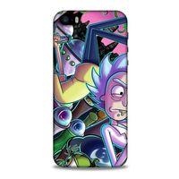 Apple iPhone SE Uyumlu Kılıf Rick And Morty (40) Fit Silikon Kılıf Rick D. Sanchez