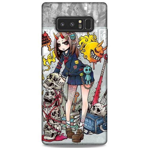 Samsung Galaxy Note 8 Uyumlu Kılıf Motorsiklet (34) Slim Armor Kılıf Harley Davidson