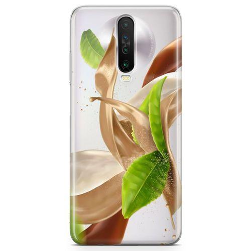Xiaomi Redmi K30 5G Kılıf Süt Çay Nane Arka Kapak Koruma Desenli Full Koruyucu