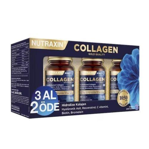 Nutraxin Beauty Gold Collagen 30 Tablet (3 Al 2 Öde) 8680512631392