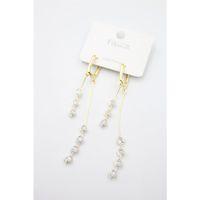 Zirkon Taşlı Küpe - Altın