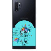 Zoologix (24) Samsung Galaxy Note 20 Ultra Şeffaf Kılıf Silikon Desenli