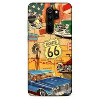 Retro (20) Desen Koruyucu Kılıf Renkli Xiaomi Redmi Note 8 Pro Kılıf