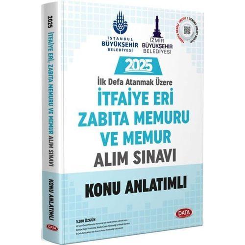 2025 İtfaiye Eri Zabıta Memuru ve Memur Alım Sınavı Konu Anlatımlı Data Yayınları