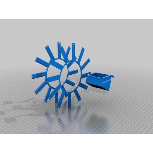 Özelleştirilmiş Dikey Filament Bobini Parça Çekmecesi Atomik (Bu ürün Sadece Plastik parçadır - Almadan Önce Soru Sorabilirsiniz)