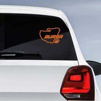 Bursa İli 16 Plaka Kodu Memleket Yarış Pisti Sticker - Oto Araba Etiket, Aksesuar, Tuning Turuncu