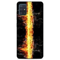 Lopard Samsung Galaxy A51 Uyumlu Kılıf FireX (1) Kılıfı Ateş Hattı