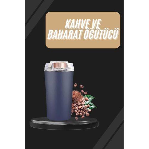 Dayanıklı Paslanmaz Çelik Kolay Kullanım Kahve Ve Baharat Öğütücü