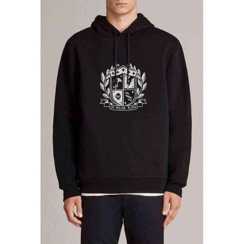 The Umbrella Academy Ut Malum Pluvia Baskılı Siyah Erkek Kapşonlu Sweatshirt
