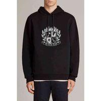 The Umbrella Academy Ut Malum Pluvia Baskılı Siyah Erkek Kapşonlu Sweatshirt