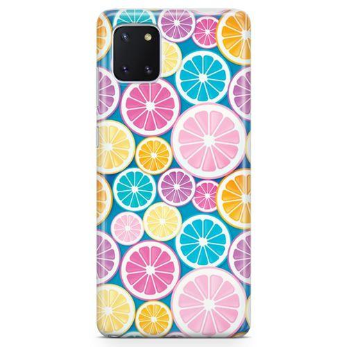 Samsung Galaxy A81 Kılıf Greyfurt Colorful Arka Kapak Koruma Desenli Full Koruyucu