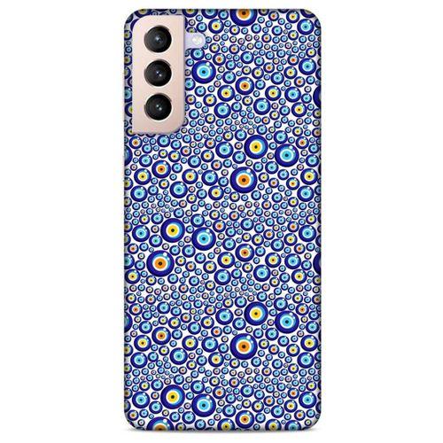 Lopard Samsung Galaxy S21 Plus Uyumlu Kılıf Nazarium (50) Shockproof Kılıf
