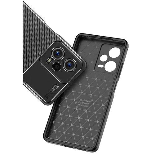 XD Xiaomi Redmi Note 12 Pro 5G Kılıf Focus Karbon Silikon - Siyah