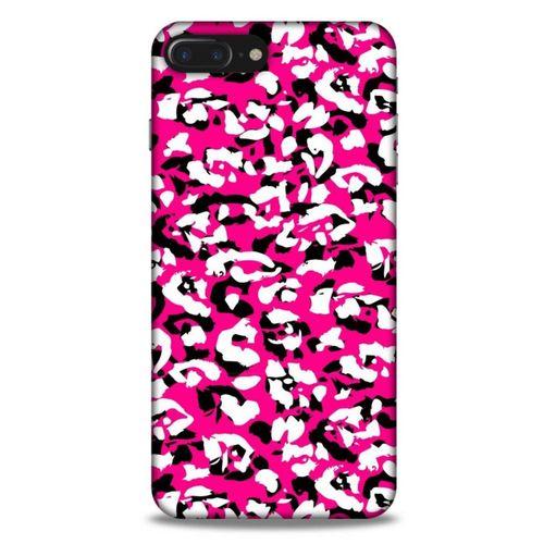 Apple Iphone 8 Plus Uyumlu Kılıf Pembe Delisi (31) TPU Kılıf Kamuflaj