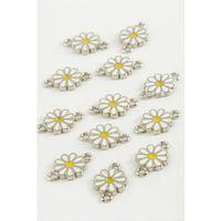 Papatya Çift Kulplu Mineli Bileklik ve Kolye Ucu Aparatı 1 Adet