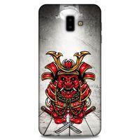 Lopard Samsung Galaxy J6 Plus Uyumlu Kılıf Tattoo's (39) Liquid Crystal Kılıf Şeytan Dövmesi
